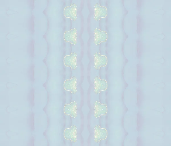 Texture Tribale Acide Brosse Abstraite Bleue Batik Aux Céréales Vertes — Photo