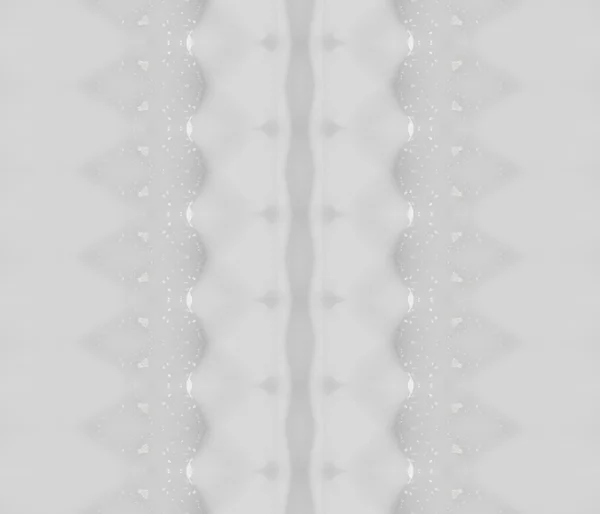 Acquerello Inchiostro Grigio Retro Geo Pattern Colorante Etnico Bianco Gray — Foto Stock