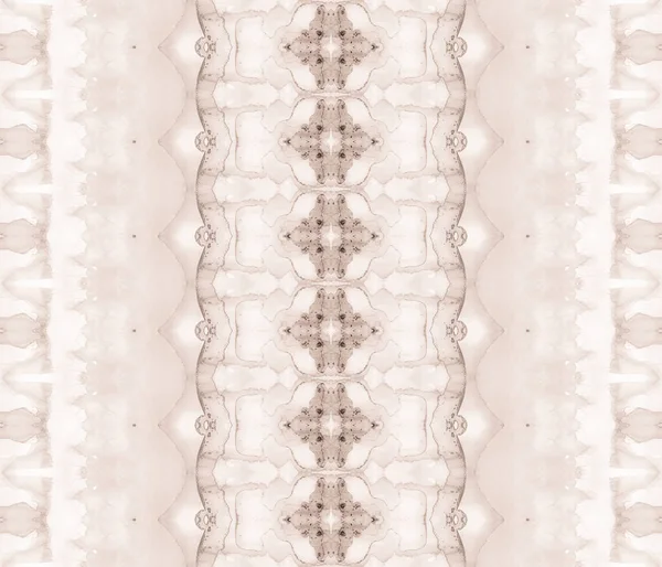 브라운 Beige Gradient Beige Abstract Print 약자이다 민족의 Beige Dyed — 스톡 사진