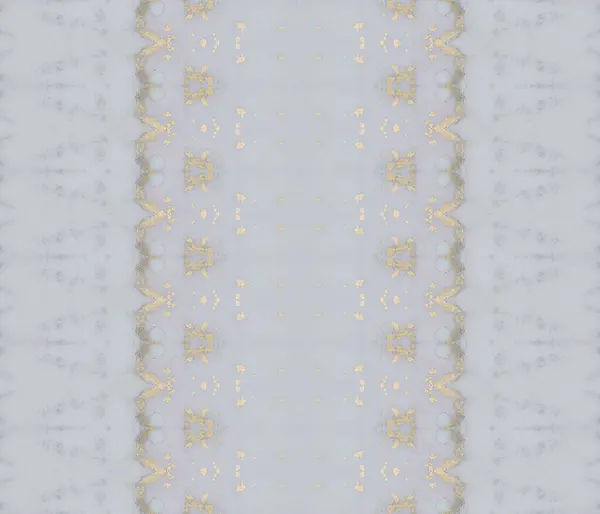 산성비 브라시 민족의 도깨비 Brown Dyed Stripe 민족의 Gold Abstract — 스톡 사진