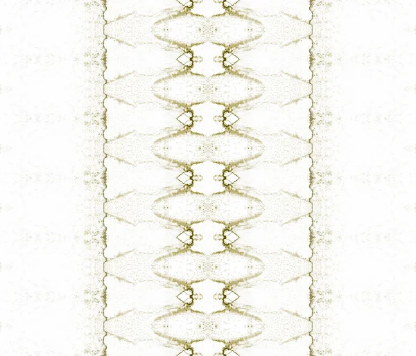 Sepia Grain Batik Gold Hand Abstract Dirty Gold Print Beige — Stock Photo, Image