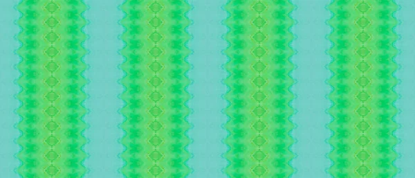 Blå Färg Akvarell Gröna Färgade Batik Gul Dye Batik Grön — Stockfoto