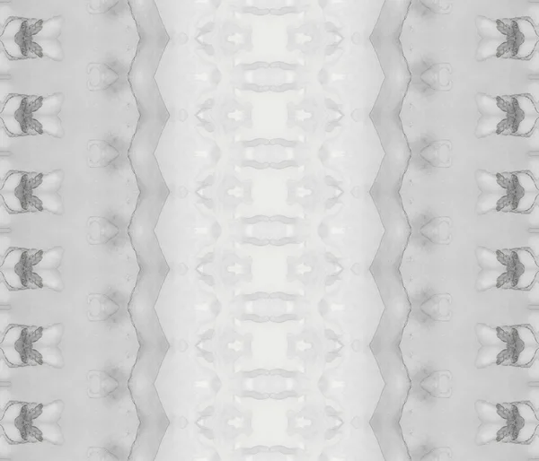 Acquerello Inchiostro Grigio Colorante Etnico Grigio Texture Gradiente Bianco Stampa — Foto Stock