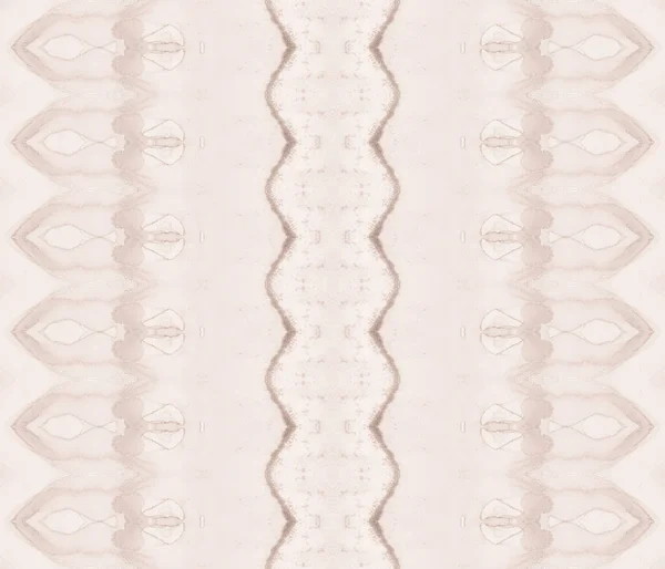 Beżowy Barwnik Batik Brązowy Odcisk Etniczny Beżowy Farba Atramentowa Beżowy — Zdjęcie stockowe