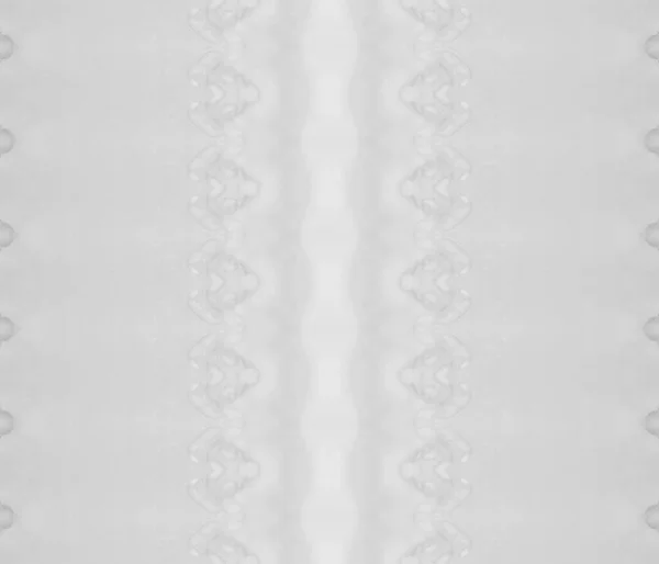 Helles Handmuster Weiße Ethnische Farbstoffe Graue Abstrakte Pinsel Grau Gefärbt — Stockfoto