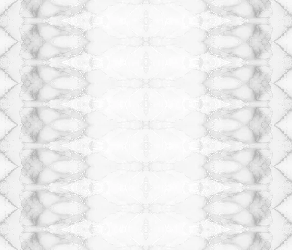 Biały Plemienny Batik Biały Atrament Batik Klasyczna Ręczna Tekstylia Szara — Zdjęcie stockowe
