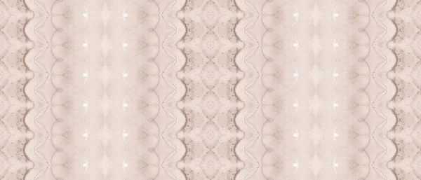 Beige Patroon Borstel Bruin Stampatroon Heldere Geverfde Textuur Bruine Boheemse — Stockfoto