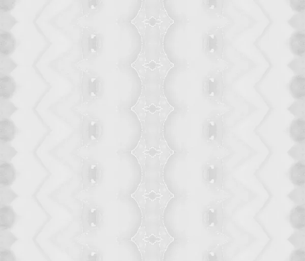 Weiße Batiktinte Weiße Ethnische Krawattenfärbung Weiß Gefärbter Streifen Graue Texturfarbe — Stockfoto