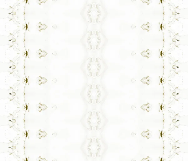 Arany Etnikai Tinta Könnyű Törzsi Festék Bézs Bohém Textil Barna — Stock Fotó