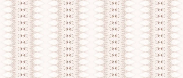 Beżowy Plemienny Barwnik Szczotka Bez Szwu Farba Ziarna Morskiego Brązowy — Zdjęcie stockowe