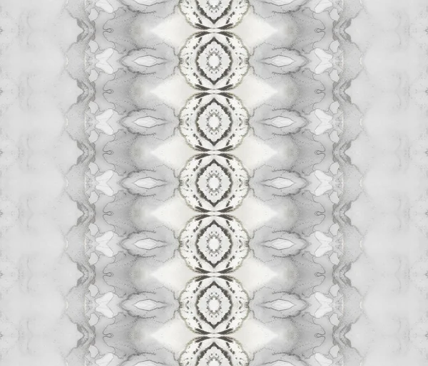 Parlak Mürekkep Batik Beyaz Kabile Kravat Boyası Gri Gradyan Soyut — Stok fotoğraf