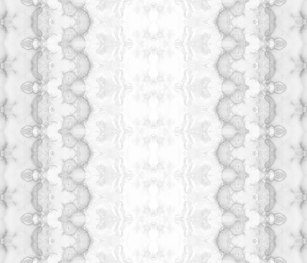 Patrón Bohemio Blanco Ligero Teñido Abstracto Gray Tribal Batik Tinte —  Fotos de Stock