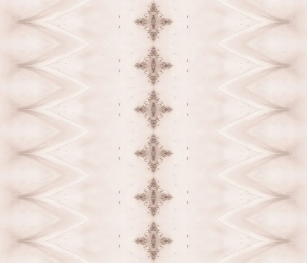 Oceaanverf Bruin Geverfd Abstract Sky Tribal Batik Beige Texture Print — Stockfoto