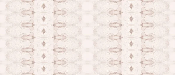 Acquerello Inchiostro Beige Spazzola Texture Marrone Vernice Tribale Marrone Sky — Foto Stock
