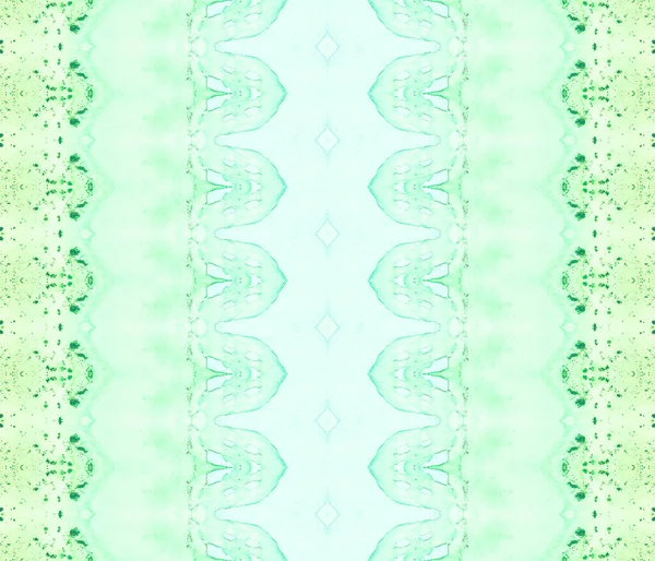 Acid Ink Abstract Acid Dyed Batik Groen Etnisch Patroon Groen — Stockfoto