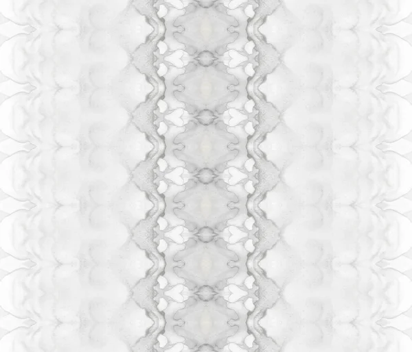 光インクパターン 灰色の民族バティック ホワイト バティック 白粒のテクスチャ ヴィンテージ部族ペイント グレー染めのプリント グレーインク水彩 レトロインクペイント ホワイト — ストック写真