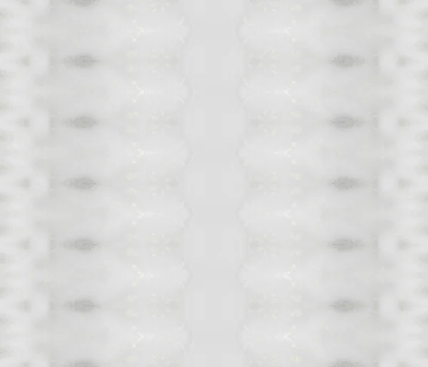 Белая Кисть Повтора Серая Серая Текстура Белый Племенной Отпечаток Ярко — стоковое фото