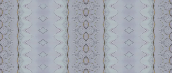 Têxtil Étnico Ácido Batik Étnico Dourado Blue Tribal Batik Pincel — Fotografia de Stock