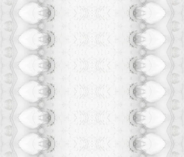 ヴィンテージ染めペイント 白部族のバティック ホワイト バティック ホワイトグラデーションのテクスチャ ライト パターン グレーインク水彩 レトロインクブラシ 灰色の穀物Zig — ストック写真