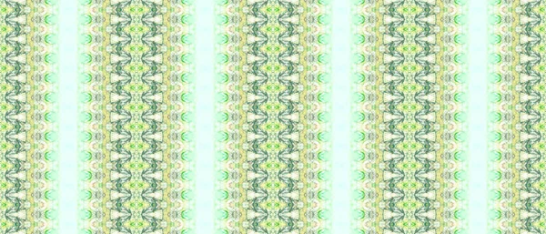 ブラウン部族バティック ブルー バティック イエロー プリント 酸性ボヘミアンパターン ゴールド グレイン 緑のアブストラクトブラシ ゴールドインク水彩 — ストック写真