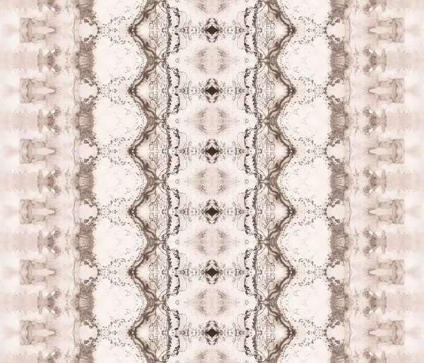 Beige Ethnic Abstract Brown Grain Batik Sky Dye Paint Ocean — Foto Stock