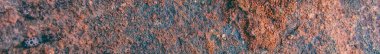 Paslı Paslı Arka plan. Çelik Aşınma Arkaplanı. Eski Rustik Metal Boyası. Çelik Demir Paslı Doku. Kahverengi Grunge Panoramik. Metal Vintage Pas. Çelik Yapı Arkaplanı. Kırmızı Bakır Aşındırma.