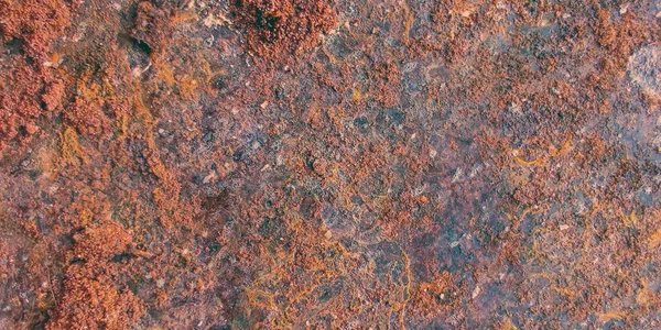 Rusty Rust Background Ferrugem Pintura Vintage Aço Placa Aço Rústica — Fotografia de Stock