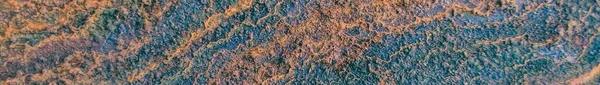 Металевий Іржавий Фон Коричневий Гранж Панорамний Іржава Залізна Металева Поверхня — стокове фото