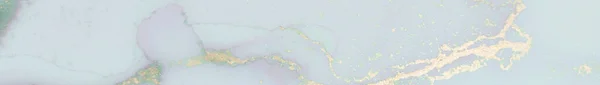 Neon Water Color Marble Grön Lutande Bakgrund Blå Alkoholmarmor Fluid — Stockfoto