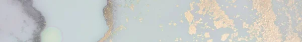 대리석 라이트에 티인크 그라운드 페인트 스러운 그림그리기 술인크 캔버스 황색의 — 스톡 사진