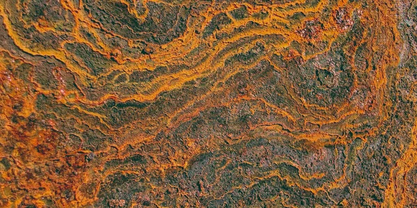 빈티지 페인트 코로나의 그라운드 그라운드 녹슬고 녹슬어 러시아 — 스톡 사진