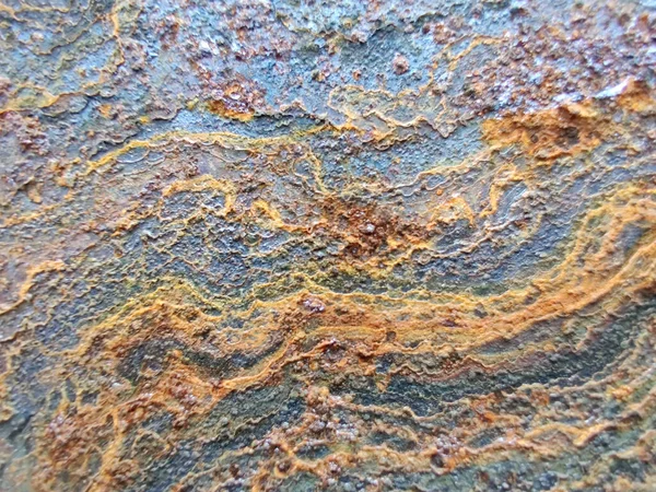 Çelik Aşınma Arkaplanı Paslı Rustik Çarşaf Pası Metal Bakır Yapısı — Stok fotoğraf