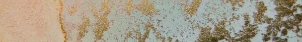 Золотой Алкогольный Чернильный Мрамор Синие Чернила Роскошная Абстрактная Живопись Зеленый — стоковое фото