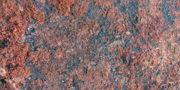 Estrutura Grunge Metal Brown Dark Metal Surface Estrutura Cobre Vermelho — Fotografia de Stock