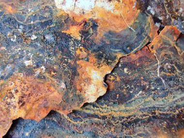 Paslı Aşınma Arkaplanı. Çelik Duvar Arkaplanı. Kahverengi Grunge Yapısı. Metal Yapı Arkaplanı. Kızıl Rustik Çelik Çürüğü. Rusty Dark Rusty Doku. Metal Vintage Pas. Eski Bakır Aşınması.