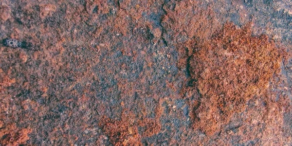 Sfondo Parete Acciaio Rusty Iron Steel Texture Ruggine Decadimento Rustico — Foto Stock