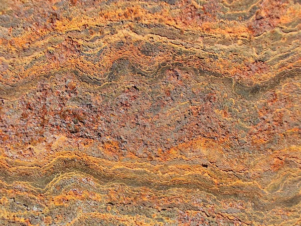 Black Dark Rusty Pattern Brown Copper Structure Steel Corrosion Background — Stock Photo, Image