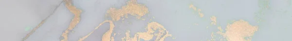 Блакитний Колір Води Походження Золотого Мармуру Жовтий Колір Води Geode — стокове фото