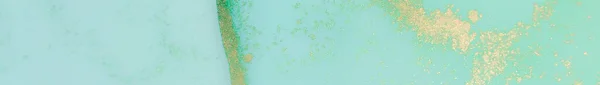 Neonowy Marmur Wodny Żółty Tusz Alkoholowy Niebieski Marmur Akwarela Nowoczesny — Zdjęcie stockowe