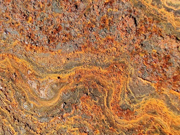 Kızıl Grunge Aşınması Metal Duvar Arkaplanı Eski Model Rusty Plate — Stok fotoğraf