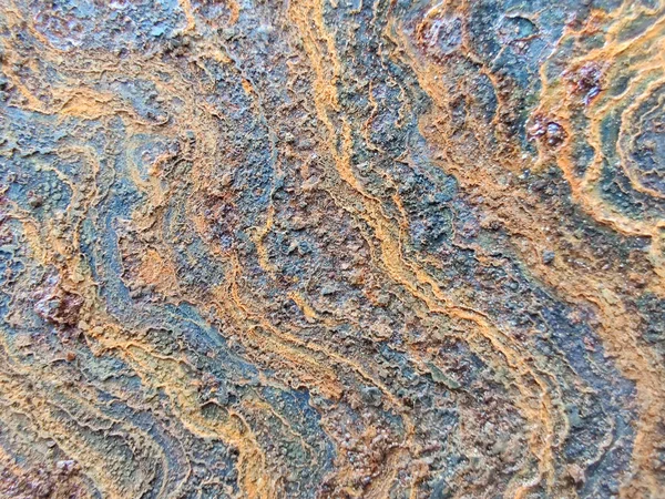 Steel Dark Metal Surface Rusty Rustic Paint Rust Stålkorrosionsbakgrund Metallgrunge — Stockfoto