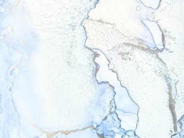 Mavi Su Renkli Mermer. Beyaz Alkol Mürekkebi Mermeri. Parlak Alkol Mürekkebi Arkaplanı. Folyo Sanat Boyası. Mavi Doğu Arkaplanı. Altın Mermer Suluboya. Hafif Zarif Doku. Lüks Soyut Şablon.