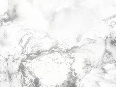 Altın rengi Grunge. Folyo Alkol Mürekkep Tablosu. Parlak Soyut Özgeçmiş. Su Boyası Arkaplanı. Gri Beyaz Lüks Boyama. Gri mürekkep boyası. Hafif Grunge Arkaplanı. Beyaz Zarif Parıltı.