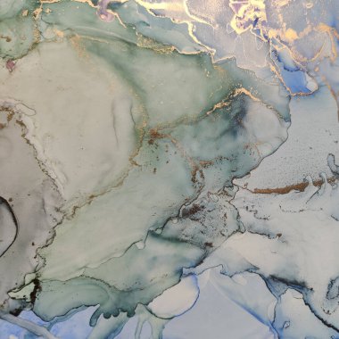 Yeşil Su Renkli Mermer. Mavi Mermer Arkaplan. Altın Gradyan Suluboya. Beyaz Alkol Mürekkebi Mermeri. Parlak Su Rengi Arkaplanı. Pembe Sanat Boyası. Akışkan Şablon. Modern Soyut Resim.
