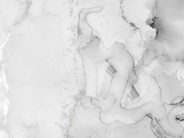 Gri Alkol Mürekkebi Grunge. Altın mürekkep boyası. Açık Su Renkli Tuval. Parlak Beyaz Şablon. Gri Parlak Lüks Boyama. Parlak Soyut Özgeçmiş. Folil Grunge arka planı. Su Rengi Arkaplanı.