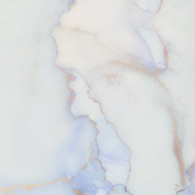 Folyo Su Boyası Mermeri. Mavi Mermer Suluboya. Beyaz Alkol Mürekkep Tablosu. Altın doğulu arka plan. Altın yağlı boya. Parlak Su Rengi Arkaplanı. Jeodot Zarif Doku. Modern Soyut Resim.