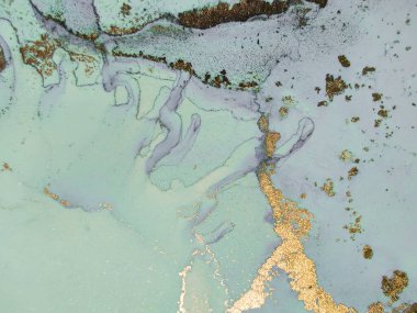 Altın rengi mermer. Lüks Soyut Ressamlık. Lavanta doğulu arka plan. Hafif Zarif Parıltı. Mavi Mermer Suluboya. Mavi mürekkep boyası. Yeşil Su Renkli Suluboya. Altın Alkol Mürekkebi Mermeri.