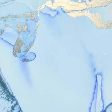 Mavi Alkol Mürekkebi Mermeri. Bakır Alkol Mürekkep Suluboya. Altın Su Renk Tablosu. Folil Mermer Suluboya. Altın Sanat Boyası. Mavi Doğu Arkaplanı. Akışkan Şablon. Modern Soyut Şablon.