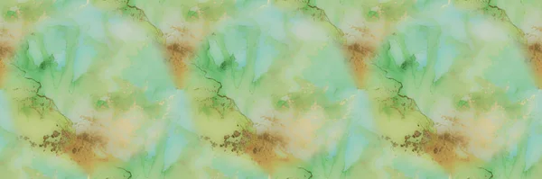 Marmo Acquerello Oro Geode Elegante Glitter Sfondo Sfumato Verde Pittura — Foto Stock