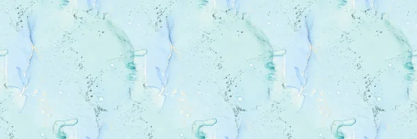 Tinta Alcoólica Verde Mármore Pintura Abstrata Luxo Geode Seamless Glitter — Fotografia de Stock